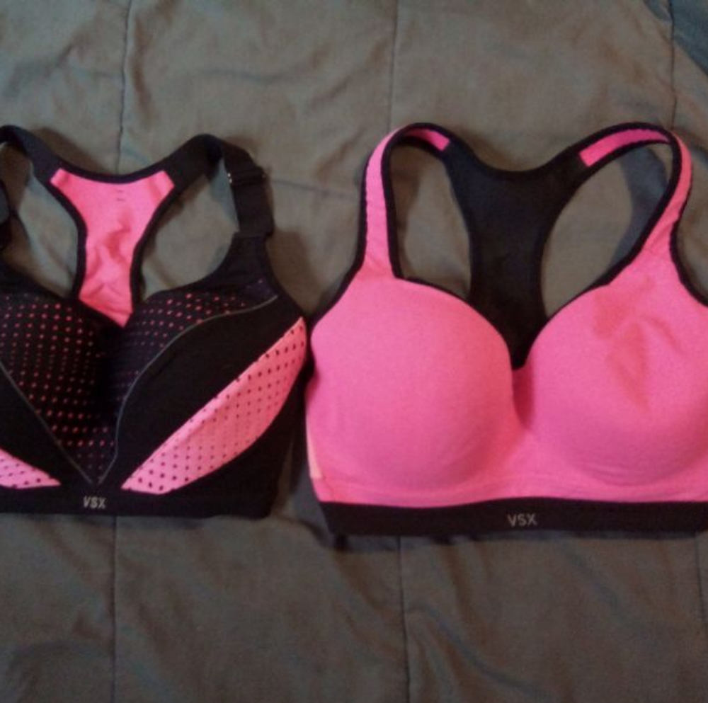Set of 2 (two) VSX 32DDD Sports Bras